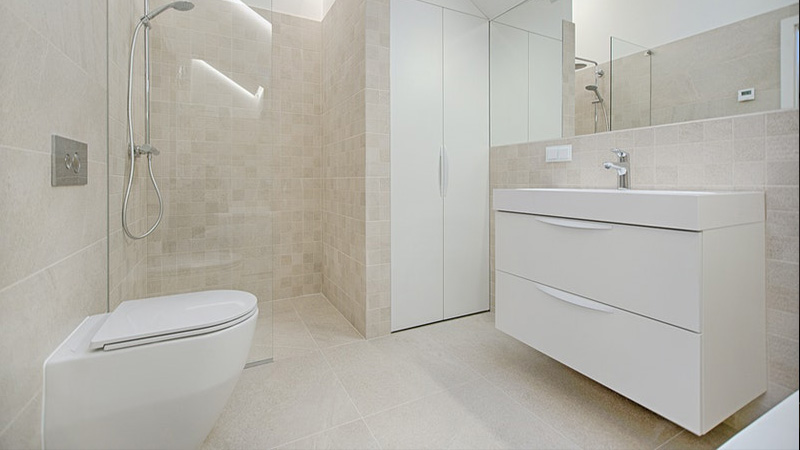 Services architectural photography of toilet