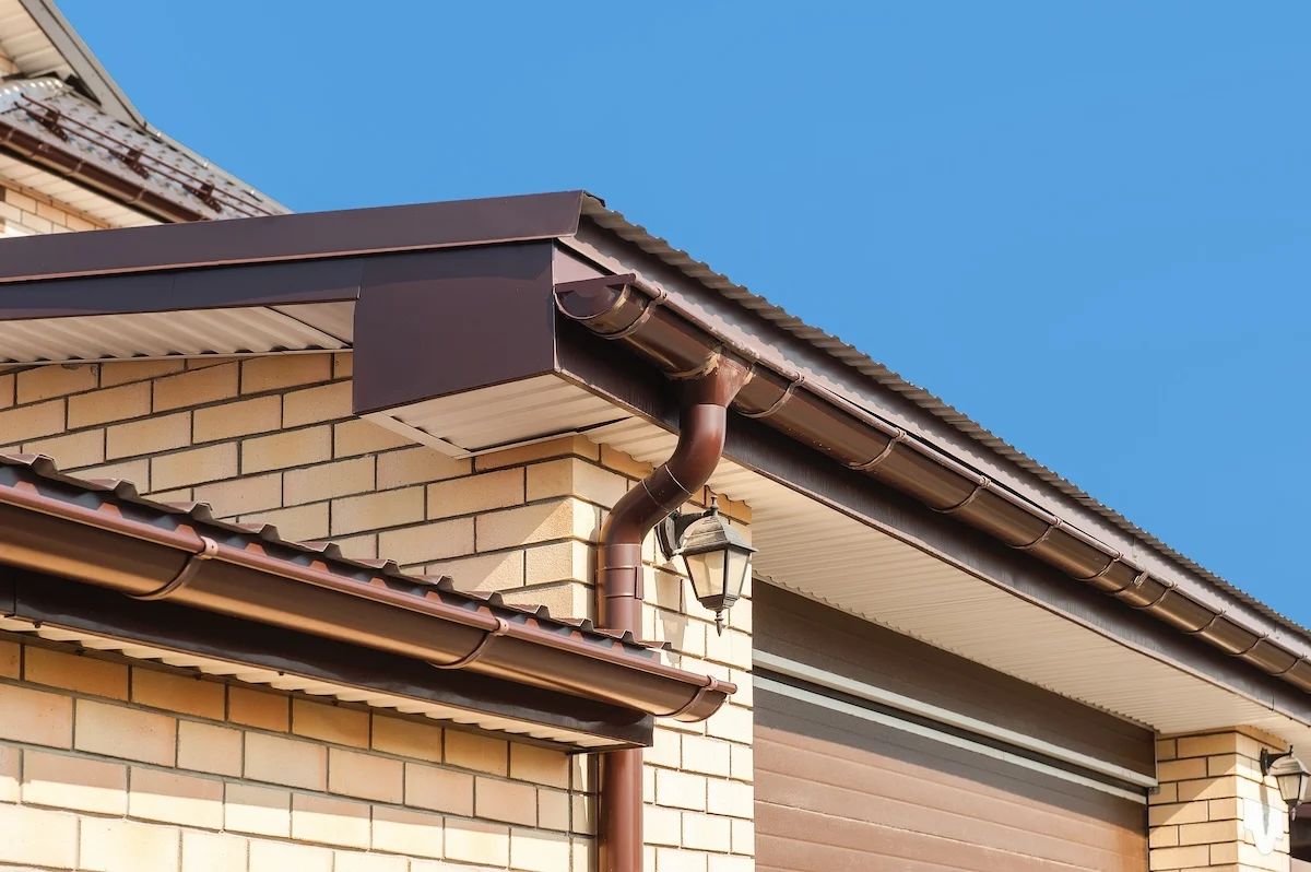 Services copper gutter installation
